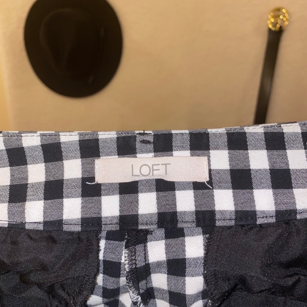 Checkered Capris